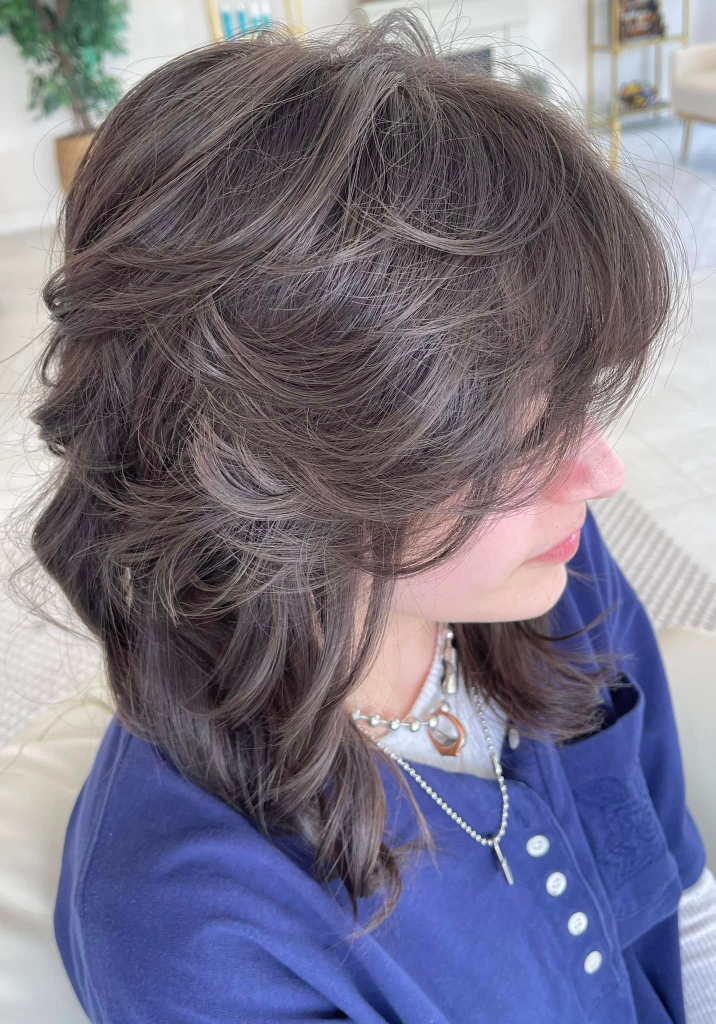 Haircut designed to grow out naturally